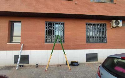 Instalación rejas extensibles de seguridad