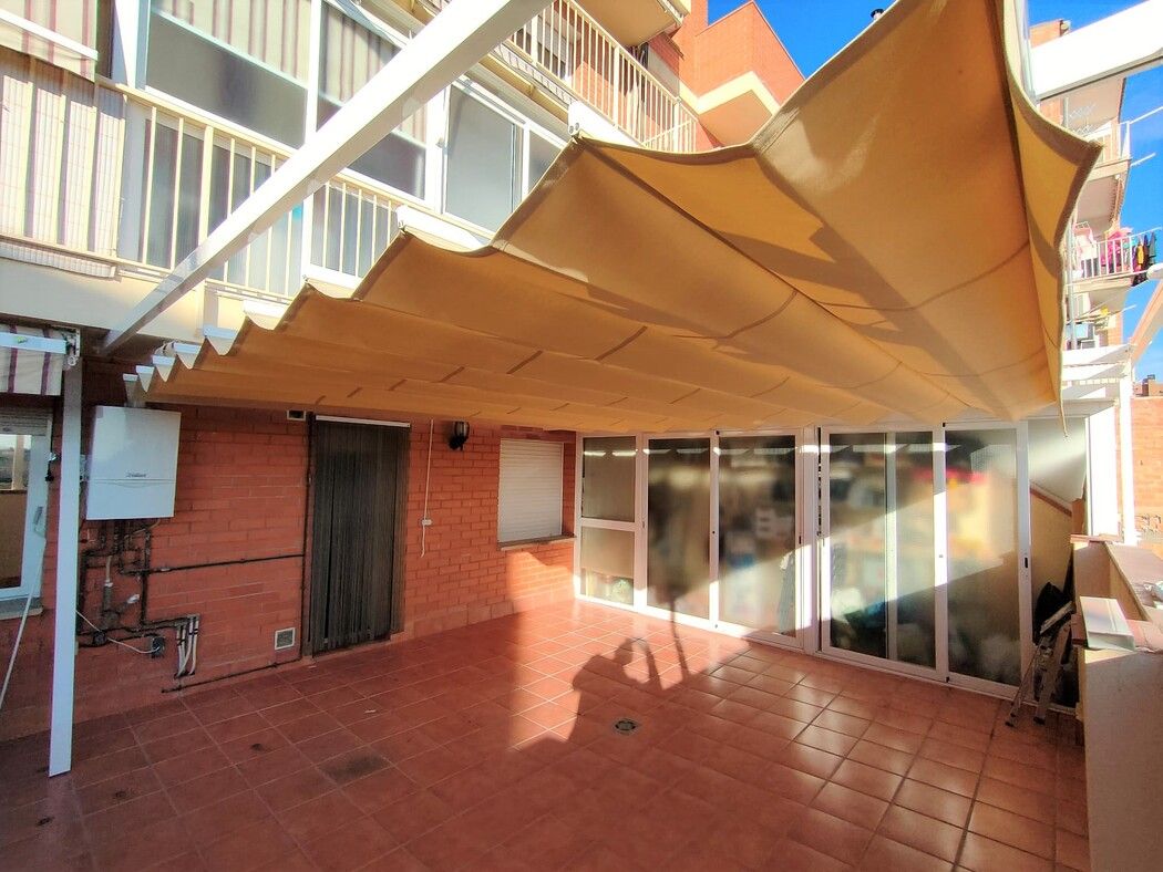 Detalle de la pergola instalada Topi Lleida