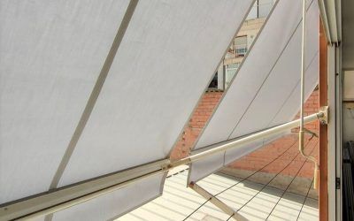 Cómo cambiar la lona de un toldo