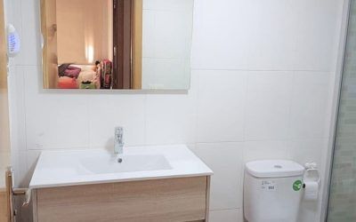 Colocación mueble baño y cambio wc