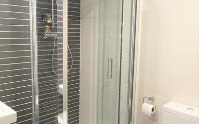 Colocación mampara plegable Topi Lleida