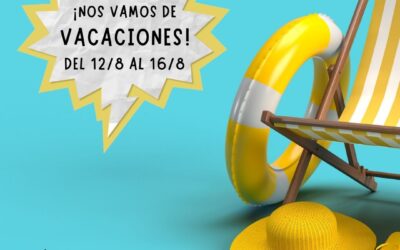 Vacaciones Agosto 2024