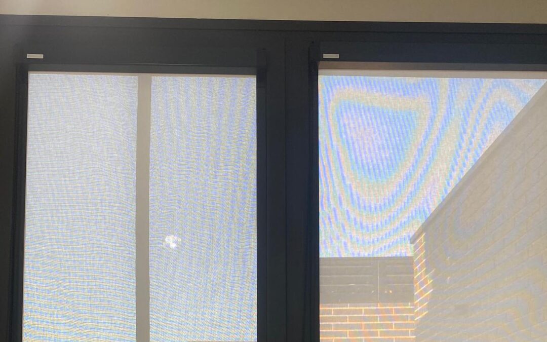 Colocación de dos cortinas FIT BOX