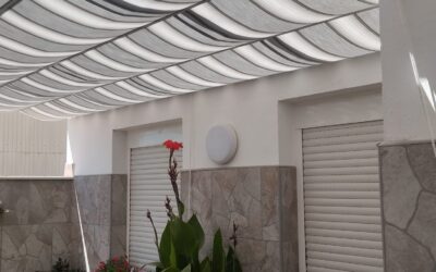 Cambio de lona de pérgola en Lleida: renovamos el aspecto y la protección solar de una terraza